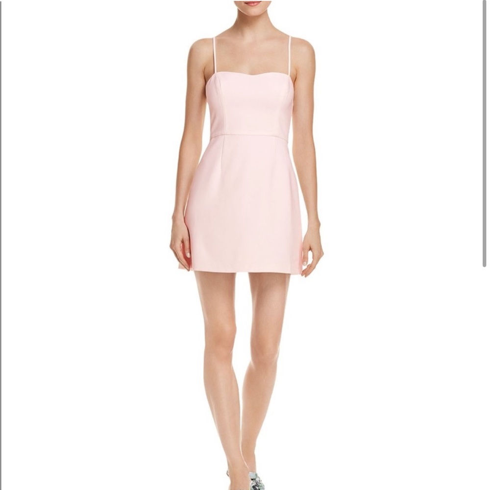 French Connection Whisper Sweetheart Dress